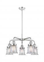 Innovations Lighting 916-5CR-PC-G182S - Canton - 5 Light - 24 inch - Polished Chrome - Chandelier