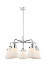 Innovations Lighting 916-5CR-PC-G61 - Cone - 5 Light - 25 inch - Polished Chrome - Chandelier