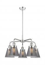 Innovations Lighting 916-5CR-PC-G63 - Cone - 5 Light - 25 inch - Polished Chrome - Chandelier