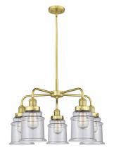 Innovations Lighting 916-5CR-SG-G184 - Whitney - 5 Light - 24 inch - Satin Gold - Chandelier