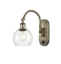 Innovations Lighting 918-1W-AB-G122-6 - Athens - 1 Light - 6 inch - Antique Brass - Sconce