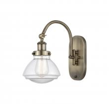 Innovations Lighting 918-1W-AB-G322 - Olean - 1 Light - 7 inch - Antique Brass - Sconce