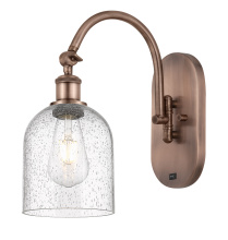 Innovations Lighting 918-1W-AC-G558-6SDY - Bella - 1 Light - 6 inch - Antique Copper - Sconce