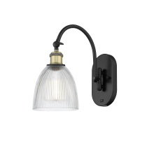 Innovations Lighting 918-1W-BAB-G382 - Castile - 1 Light - 6 inch - Black Antique Brass - Sconce
