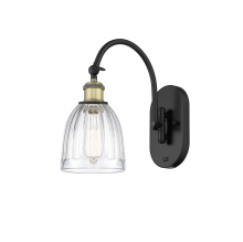 Innovations Lighting 918-1W-BAB-G442 - Brookfield - 1 Light - 6 inch - Black Antique Brass - Sconce