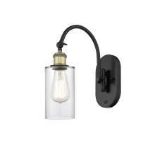 Innovations Lighting 918-1W-BAB-G802 - Clymer - 1 Light - 4 inch - Black Antique Brass - Sconce