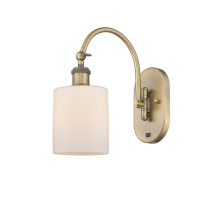 Innovations Lighting 918-1W-BB-G111 - Cobbleskill - 1 Light - 5 inch - Brushed Brass - Adjustable - Sconce