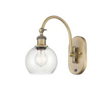 Innovations Lighting 918-1W-BB-G124-6 - Athens - 1 Light - 6 inch - Brushed Brass - Sconce