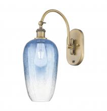 Innovations Lighting 918-1W-BB-G484-7SB - Brookhaven Flute - 1 Light - 7 inch - Brushed Brass - Sconce
