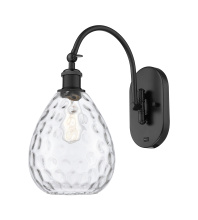 Innovations Lighting 918-1W-BK-G372 - Waverly - 1 Light - 8 inch - Matte Black - Sconce