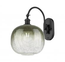 Innovations Lighting 918-1W-BK-G481-10SL - Brookhaven Sphere - 1 Light - 11 inch - Matte Black - Sconce
