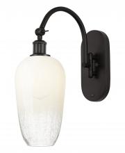 Innovations Lighting 918-1W-OB-G484-7OP - Brookhaven Flute - 1 Light - 7 inch - Oil Rubbed Bronze - Sconce