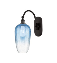 Innovations Lighting 918-1W-OB-G484-7SB - Brookhaven Flute - 1 Light - 7 inch - Oil Rubbed Bronze - Sconce