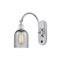 Innovations Lighting 918-1W-PC-G257 - Caledonia - 1 Light - 5 inch - Polished Chrome - Sconce