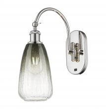 Innovations Lighting 918-1W-PN-G480-6SL - Brookhaven Almond - 1 Light - 6 inch - Polished Nickel - Sconce