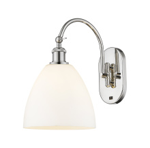 Innovations Lighting 918-1W-PN-GBD-91 - Bristol - 1 Light - 9 inch - Polished Nickel - Sconce