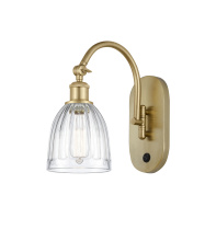 Innovations Lighting 918-1W-SG-G442 - Brookfield - 1 Light - 6 inch - Satin Gold - Sconce