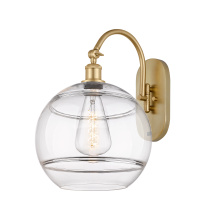 Innovations Lighting 918-1W-SG-G556-12CL - Rochester - 1 Light - 12 inch - Satin Gold - Adjustable - Sconce