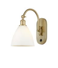 Innovations Lighting 918-1W-SG-GBD-751 - Bristol - 1 Light - 8 inch - Satin Gold - Sconce
