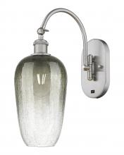 Innovations Lighting 918-1W-SN-G484-7SL - Brookhaven Flute - 1 Light - 7 inch - Brushed Satin Nickel - Sconce