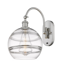 Innovations Lighting 918-1W-SN-G556-10CL - Rochester - 1 Light - 10 inch - Brushed Satin Nickel - Adjustable - Sconce