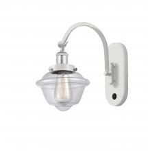 Innovations Lighting 918-1W-WPC-G532 - Oxford - 1 Light - 8 inch - White Polished Chrome - Sconce