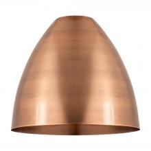Innovations Lighting MBD-12-AC - Metal Bristol Light 12 inch Antique Copper Metal Shade