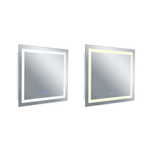 CWI Lighting 1232W40-36-A - Abril Rectangle Matte White LED 40 in. Mirror From our Abril Collection