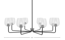 Toltec Company 6208-MBGP-4810 - Chandeliers