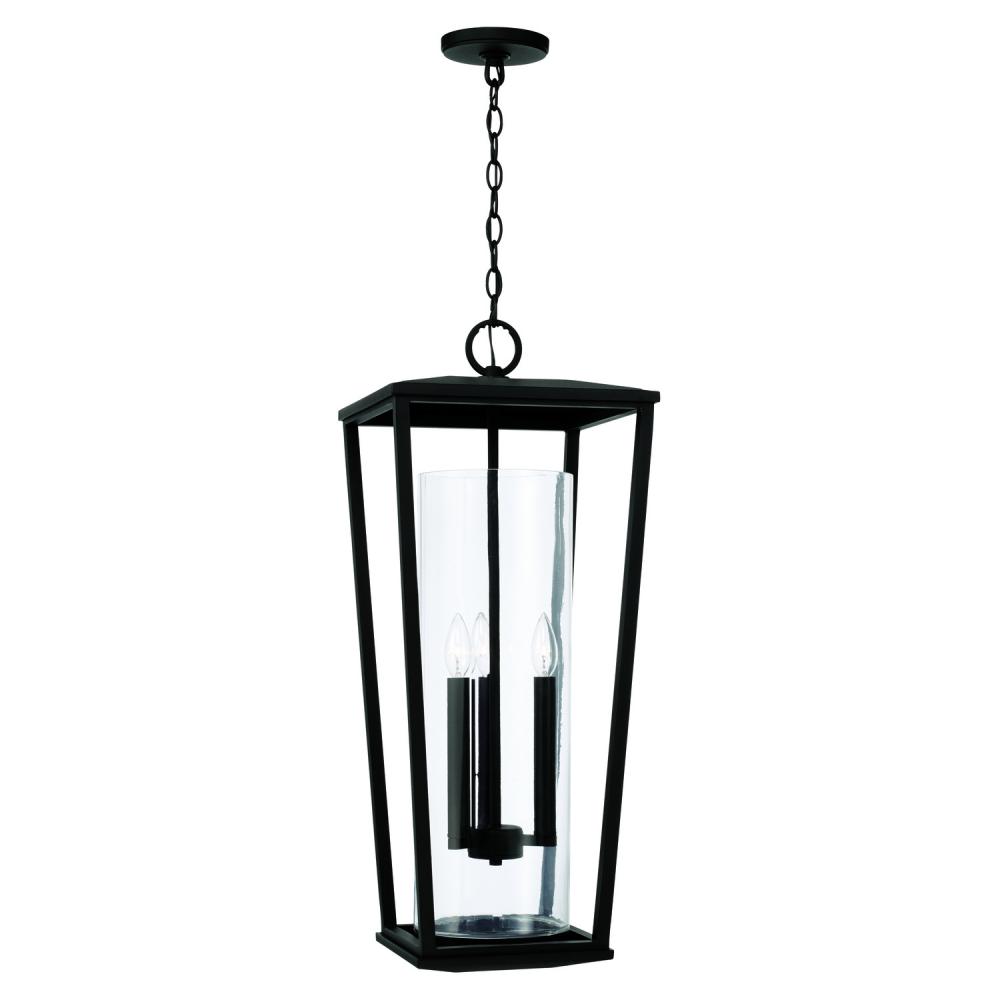 3-Light Outdoor Hanging-Lantern