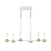 Eurofase 45713-026 - Torcia,6LT chandelier L, white