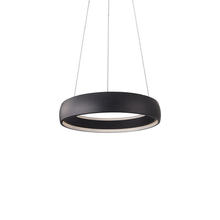 Kuzco Lighting Inc PD22723-BK - Halo 23-in Black LED Pendant