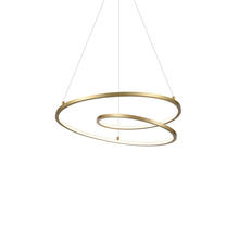 Kuzco Lighting Inc PD11119-AN - Twist 19-in Antique Brass LED Pendant