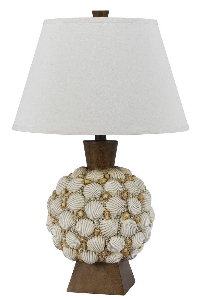 150W Seashell Resin Table Lamp