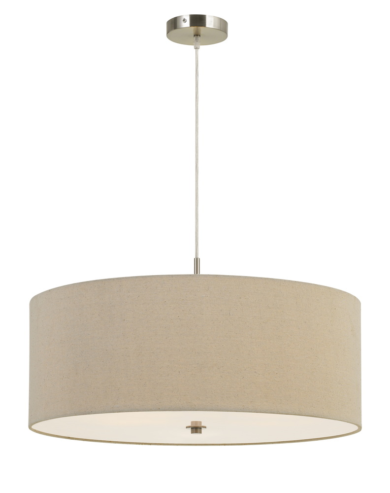 60W X 3 Addison Drum Pendant Fixture. Dia:24"