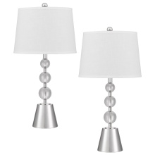 CAL Lighting BO-3145TB-2 - This Stacked Orb Table Lamp is A Great Addition to Any Beside Area, Coffee Table or Home Office