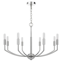CAL Lighting FX-3807-8 - Maxton 60W X 8 Metal Chandelier