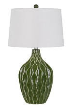 CAL Lighting BO-2814TB - 150W 3 Way Andria Ceramic Table Lamp