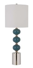 CAL Lighting BO-2865TB-2 - Malaga 150W 3 Way Ceramic Table Lamps (Sold And Priced As Pairs)