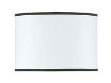 CAL Lighting SH-7116 - 10.5" Height White Fabric Shade