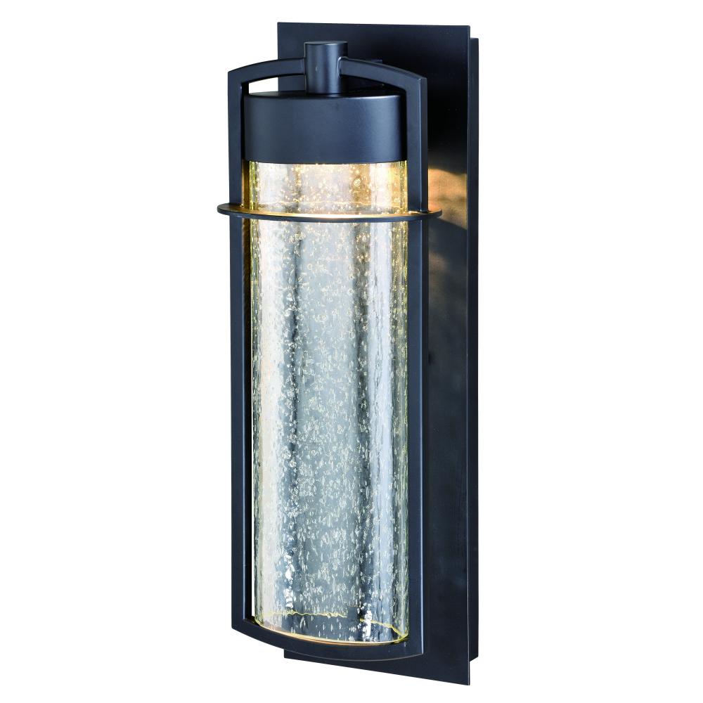 Logan 5.5-in LED Outdoor Wall Light Carbon Bronze