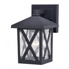 Vaxcel International T0744 - Rockford 5.5-in. Outdoor Wall Light Textured Black