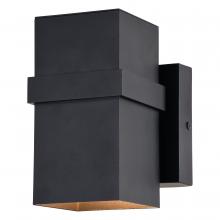 Vaxcel International T0660 - Lavage 7-in. H 1 Light Outdoor Wall Light Textured Black