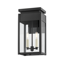 Troy B8517-TBK - 2 LIGHT EXTERIOR WALL SCONCE