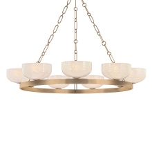 Troy F1345-PBR - Caelum Chandelier