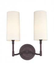 Hudson Valley 362-AGB - 2 LIGHT WALL SCONCE