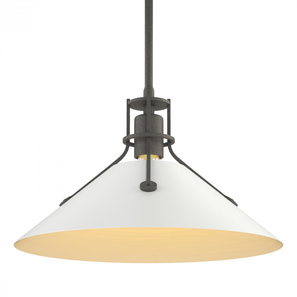 Henry Medium Steel Shade Pendant