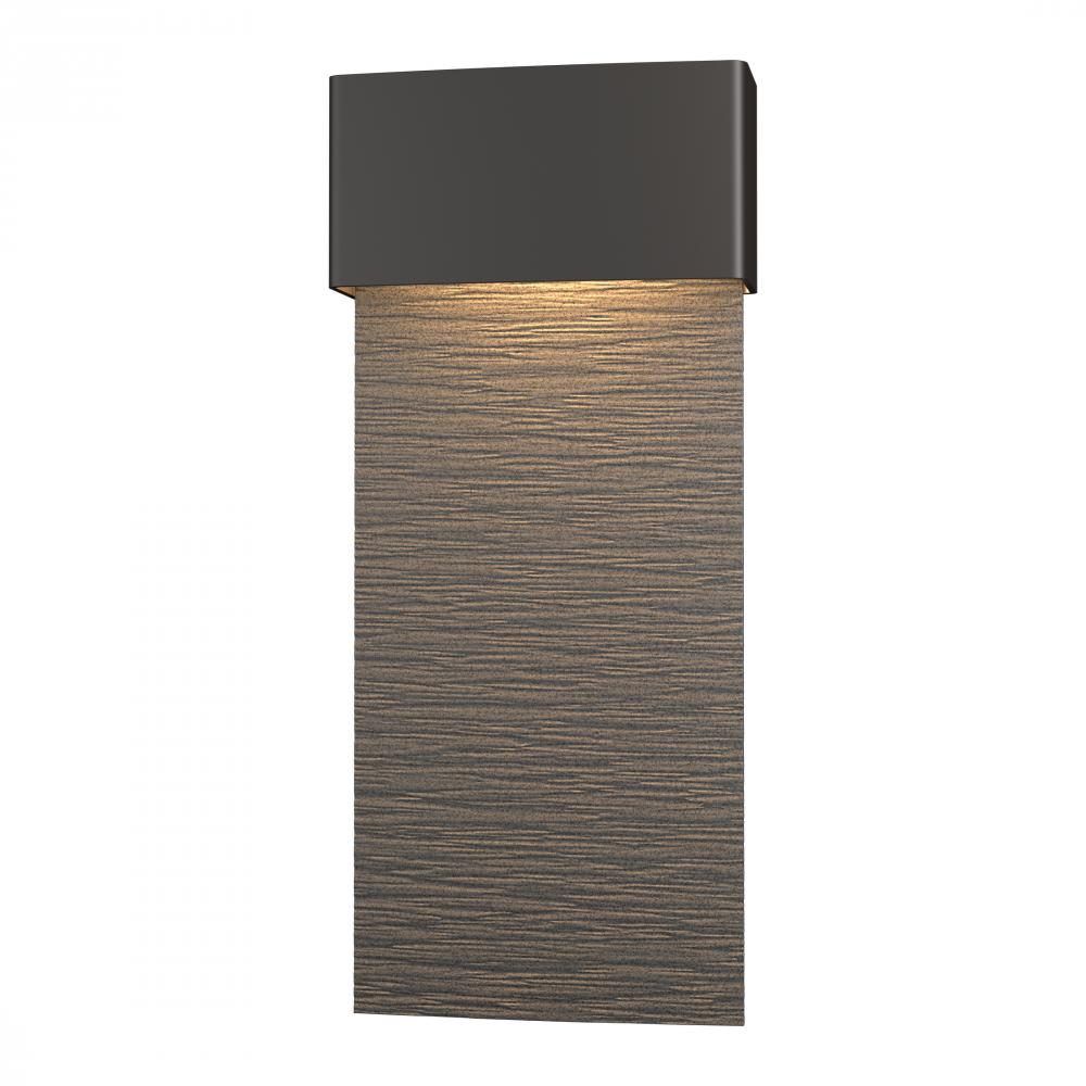 Stratum Large Dark Sky Friendly LED Outdoor Sconce