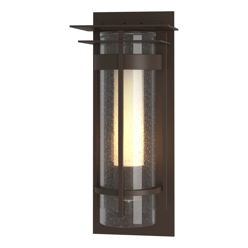 Torch Small Outdoor Sconce with Top Plate