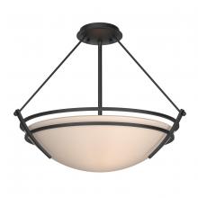 Hubbardton Forge 124432-SKT-10-SS0020 - Presidio Tryne Semi-Flush